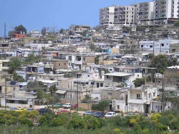 Hillside neighborhood symbolizing community memory and settlement in Dbayeh